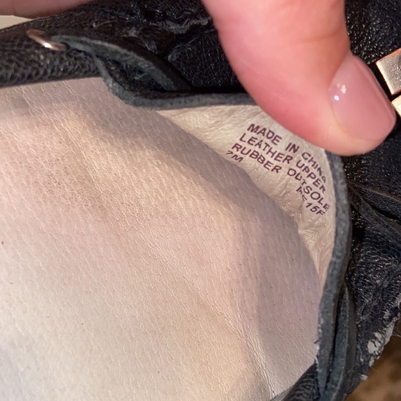 Black Michael Kors size 7 boat shoe loafer - Picture 5 of 7